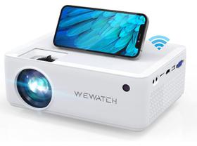 WEWATCH V10 Projetor Full HD WiFi Bluetooth HDMI USB Alta Definição