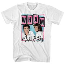 Wham! Camiseta Make It Big Pastel Album Art Wham! Camisa