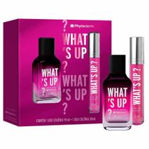 Whats Up Phytoderm Kit Perfume Feminino Eau de Parfum + Travel Size