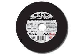 Wheel Cutoff Wheel Metabo Original Slicer Type 1, pacote com 50 unidades, 6x1x2cm Wheel Cutoff Wheel Metabo Original Slicer Type 1, pacote com 50 unidades, 6x1x2cm