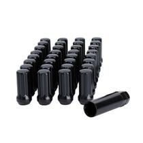 Wheel Lug Nuts Dynofit 9/16-18 Thread Black 32 unidades