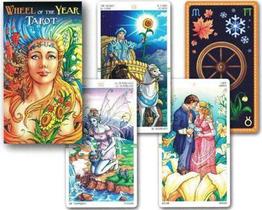 Wheel Of The Year Tarot Das Quatro Estações + Presente - Lo Sacarabeo
