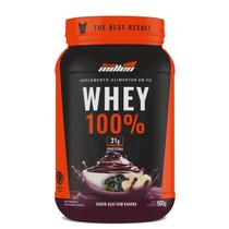 Whey 100% Baunilha 900g - New Millen Proteína Soro Leite
