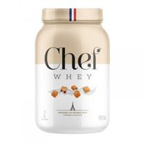 Whey 100% chef whey zero lactose 907g caramel au beurre sale (caramelo salgado) pote
