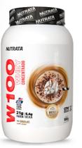 Whey 100% chocolate com coco 900g nutrata