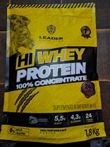 Whey 100% concentrada leader nutrition 1.8kg