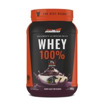 Whey 100% Concentrado New Millen 900g Pote AÇAI C/ BANANA