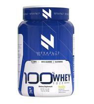 Whey 100% Concentrado Nitra Fuze Baunilha Pote 960g Under Labz