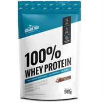 Whey 100% Concentrado Shark Pro - São 26g de Proteína p/ Dose - Refil 900g