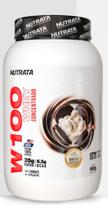 Whey 100% cookies e cream 900g nutrata