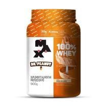 Whey 100% dr peanut doce de leite 900g - max titanium