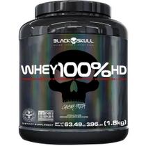 Whey 100% Hd (1,8kg) Morango - Black Skull
