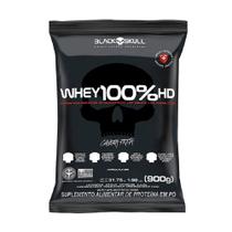 Whey 100% HD 3W Refil 900g - Black Skull
