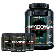 Whey 100% hd + 3x creatine turbo