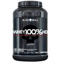 Whey 100% HD 900g Pote Sabor Chocolate Black Skull