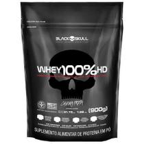 Whey 100% HD 900g refil - Black Skull