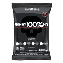 Whey 100% HD (900g) Refil - Black Skull