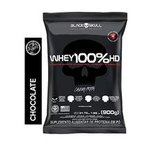 Whey 100% HD 900Gramas Refil - Black Skull