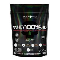 Whey 100% HD Black Skull Caveira Preta Sabor Cookies & Cream Sachê 900g Whey 100% HD Black Skull Caveira Preta Sabor Cookies & Cream Sachê 900g