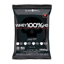 Whey 100% Hd Black Skull Cookies E Cream Refil 900G