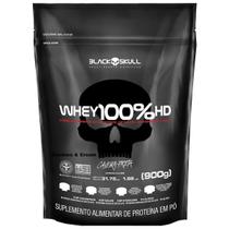 Whey 100% HD Cookies Cream Refil 900G - Black Skull