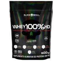 Whey 100% HD Refil 900g Blackskull Pistache