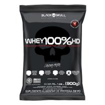 Whey 100% HD Refil (900g) - Sabor: Cookies - Black Skull