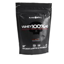 Whey 100% Hd Refil Black Skull - 900g (wpc, Wpi E Wph) Sabor Choc. Amendoim