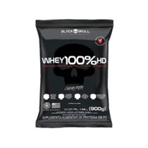 Whey 100% hd refil black skull - 900g (wpc, wpi e wph) Whey 100% hd refil black skull - 900g (wpc, wpi e wph)