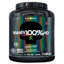 Whey 100% HD Whey Protein Sabor Baunilha 1,8kg Black Skull