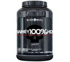 Whey 100% HD (WPC, WPI e WPH) - Pote 900g - Black Skull
