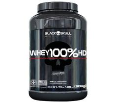 Whey 100% HD (WPC, WPI e WPH) - Pote 900g - Black Skull