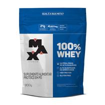 Whey 100% Max Titanium 900g Refil