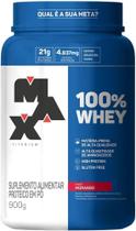 Whey 100% Max Titanium 900g