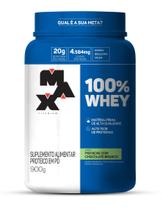 Whey 100% Max Titanium - Pistache com Chocolate Branco - 900g