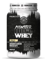 Whey 100% Monster 31g de Proteína Sabor Cookies 900g - Probiótica