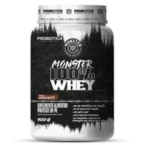 Whey 100% Monster 900g - Chocolate - Rafael Brandão - Probiótica