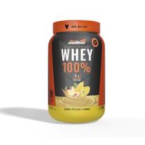 Whey 100% Pote (900g) - Sabor: Pêssego e Manga Whey 100% Pote (900g) - Sabor: Pêssego e Manga