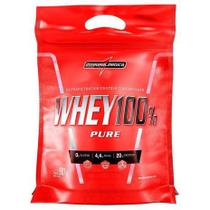 Whey 100% pure integralmedica - chocolate - refil 907g