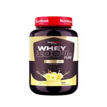 Whey 100% Pure Nutristock Labz 900g Sabor Banana Com Canela