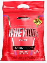 Whey 100% Pure Pouch Sabor Gelato Di Latte Integralmedica 900g