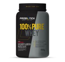 Whey 100% Pure Probiotica Pote 900g Suplemento em pó
