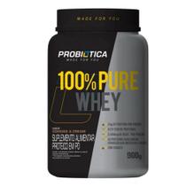 Whey 100% Pure Probiotica Pote 900g Suplemento em pó