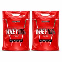 Whey 100% Pure Refil 900g Baunilha Kit com 2 Unidades