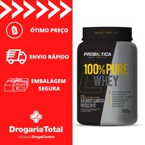 Whey 100% Pure Whey Probiótica Pote 900g Sabor Iogurte com Coco Suplemento Alimentar - PROBIOTICA