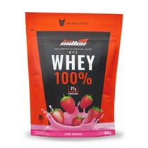 Whey 100% Refil (900g) - Sabor: Morango Whey 100% Refil (900g) - Sabor: Morango