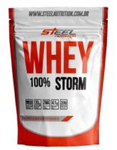 Whey 100% Storm 900g Whey Protein Refil - Steel Nutrition Whey 100% Storm 900g Whey Protein Refil - Steel Nutrition