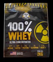 Whey 100% ultra concentrado 2kg nuclear labs morango