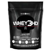 Whey 3hd black skull refil - 837g (wpc, wpi e wph)