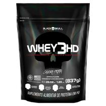 Whey 3hd black skull refil - 837g (wpc, wpi e wph)